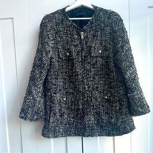 🔥last call! Zara wool blend oversize coat/jacket in size L